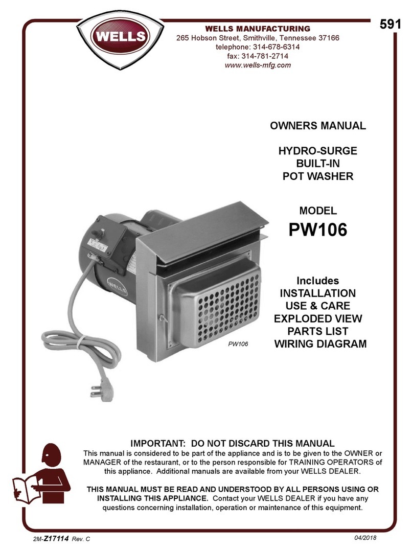 Wells PW-106 owner's manual
