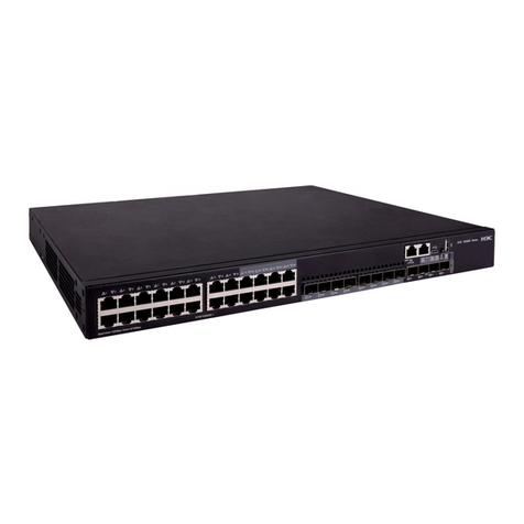H3C S5560X-EI Series User manual H3C S5560X-EI Series User manual