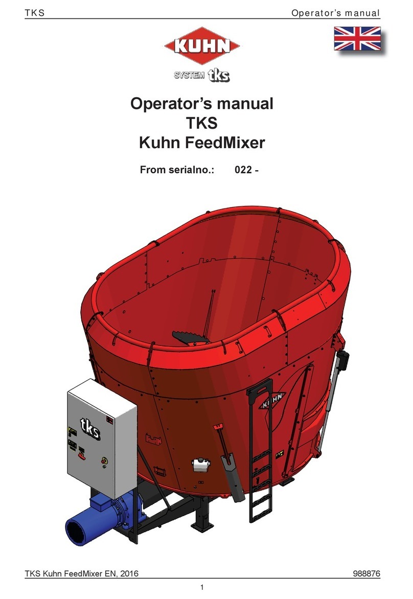 TKS Kuhn FeedMixer Operator's manual