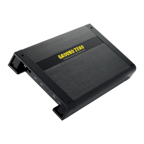 Ground Zero GZTA 2255X-B User manual