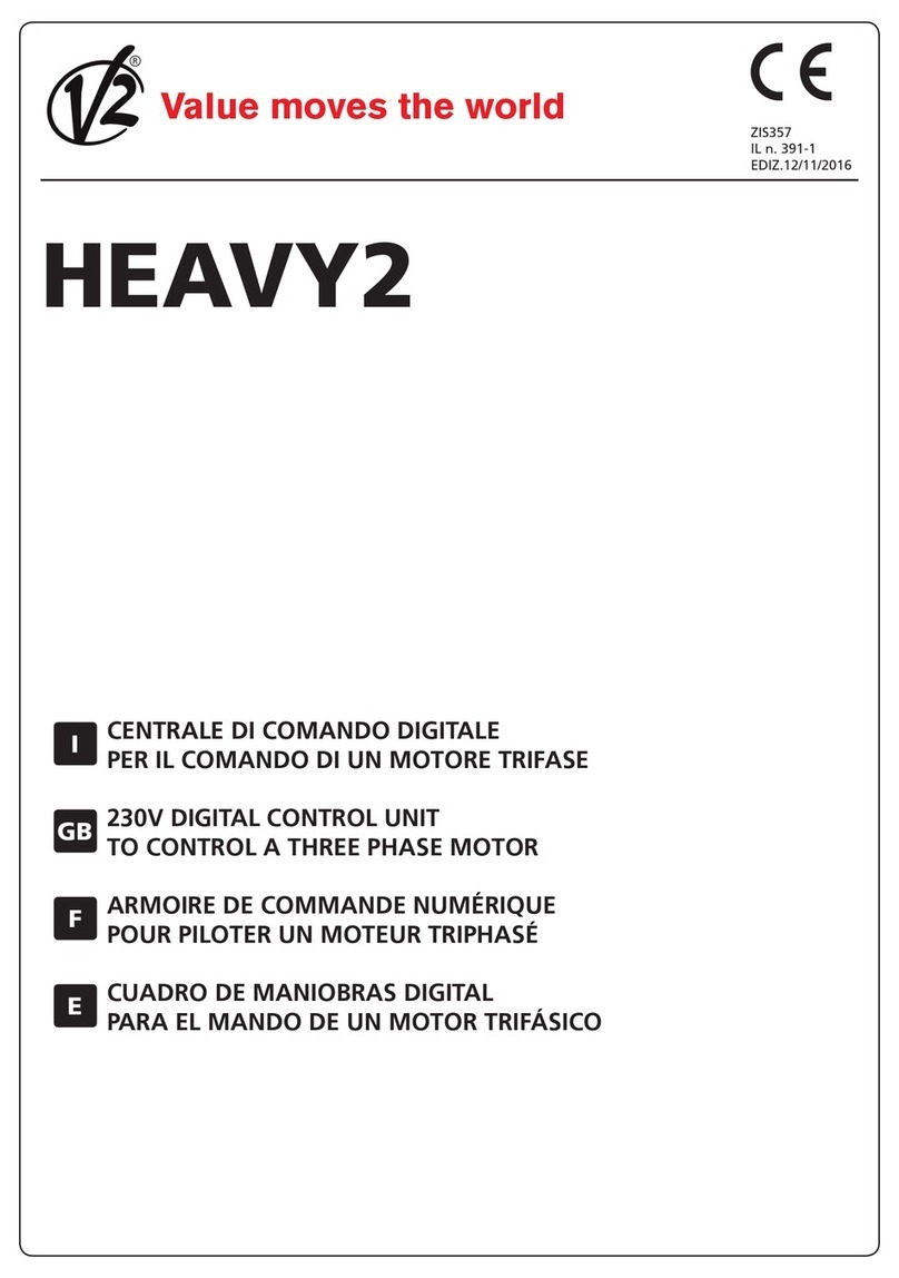 V2 HEAVY Series User manual