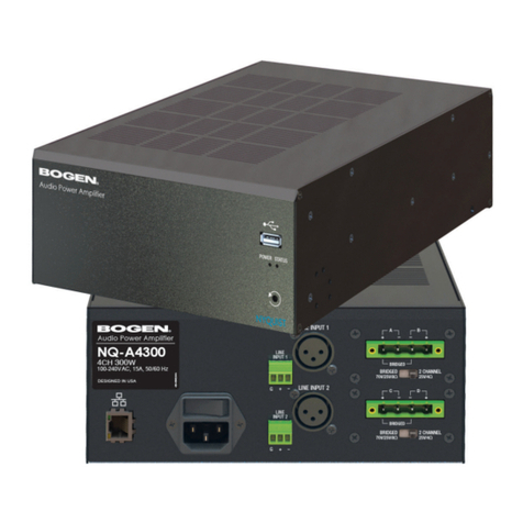 Bogen NYQUIST NQ-A4060 Quick start guide