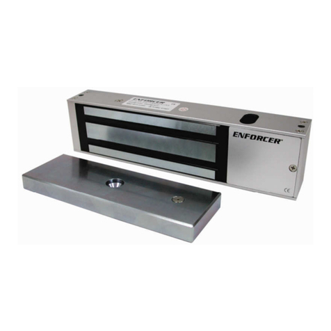 SECO-LARM SLI ENFORCER 1200-lb Electromagnetic Lock... manual
