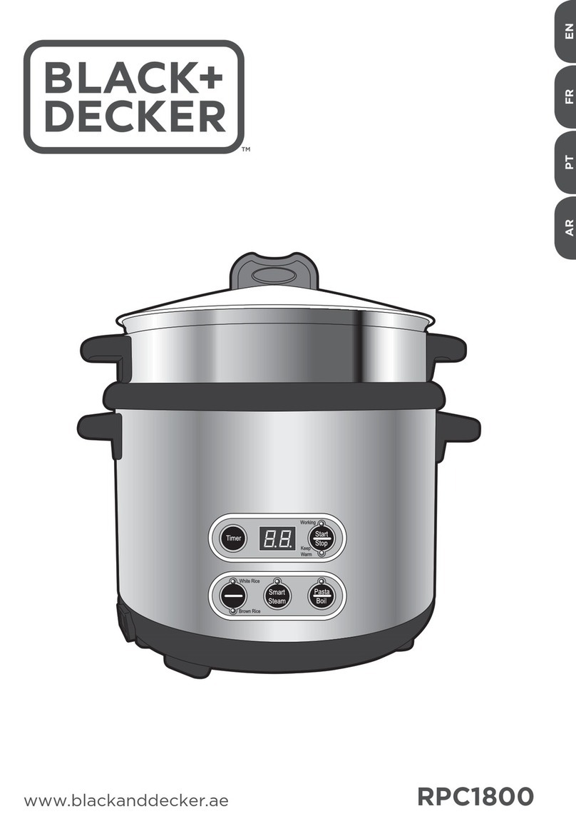 BLACK DECKER RPC1800 Original instructions