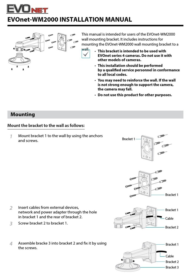 EVOnet WM2000 installation manual