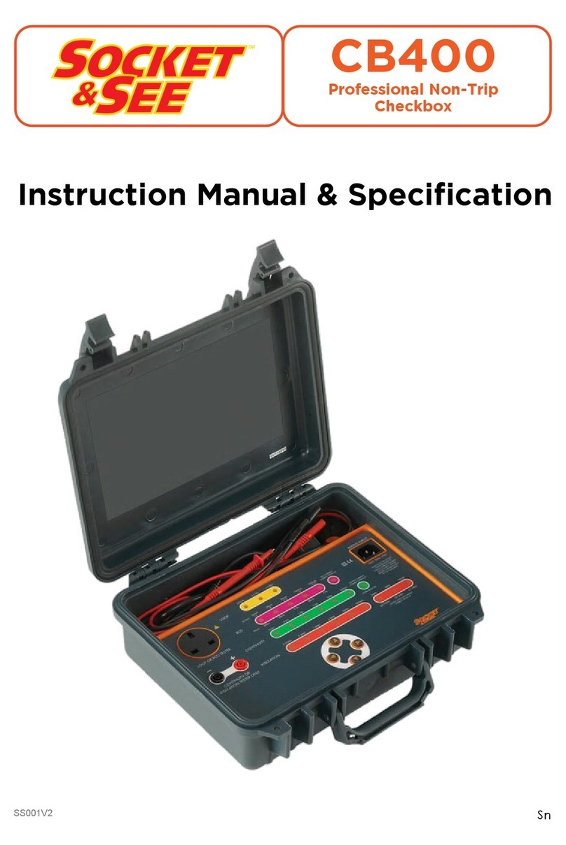 Socket & See CB400 User manual