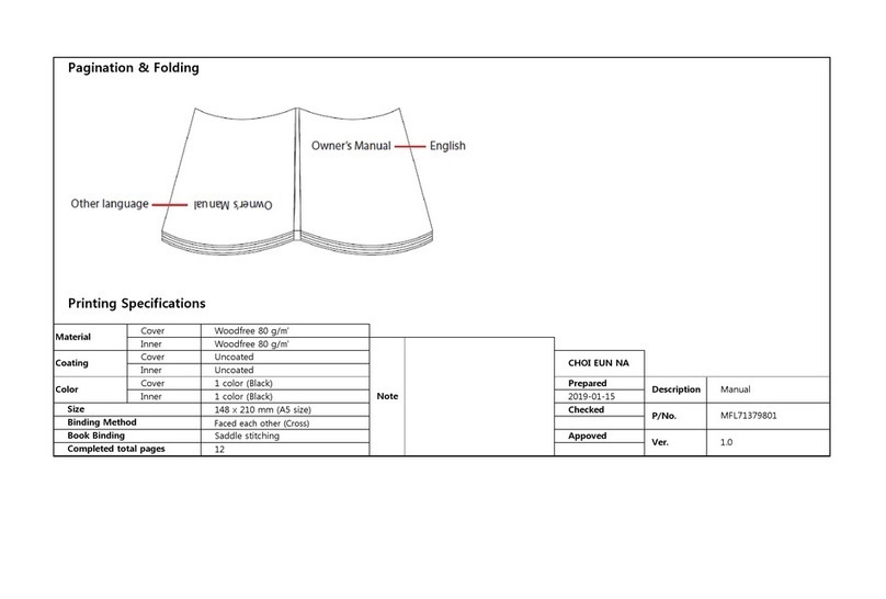 LG CM4590 Simple manual