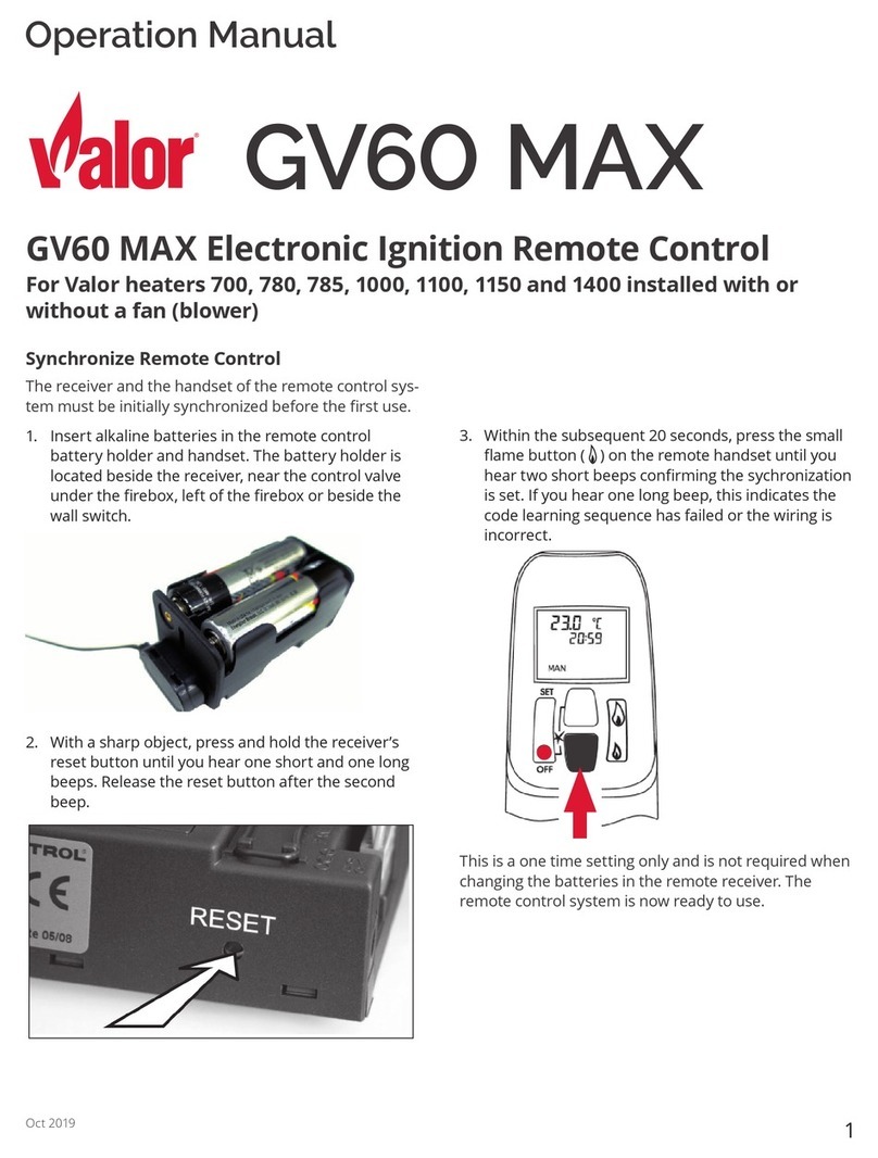 Valor GV60 MAX User manual