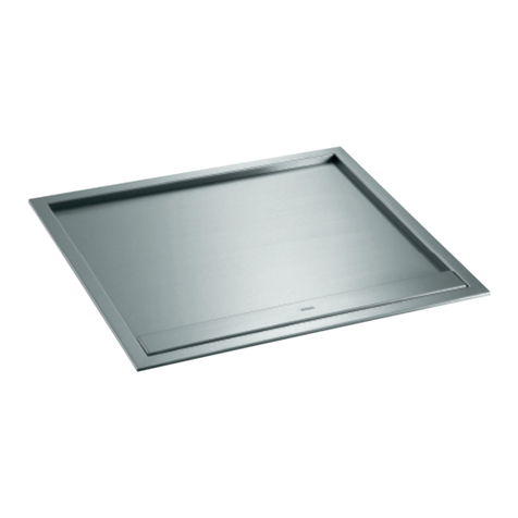 Atag Teppan YakiTY3011M User manual
