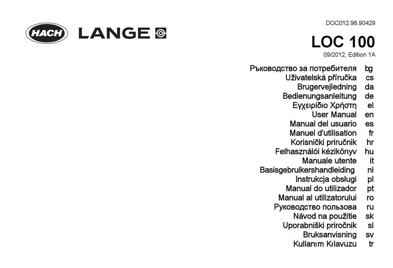 Hach LANGE LOC 100 User manual