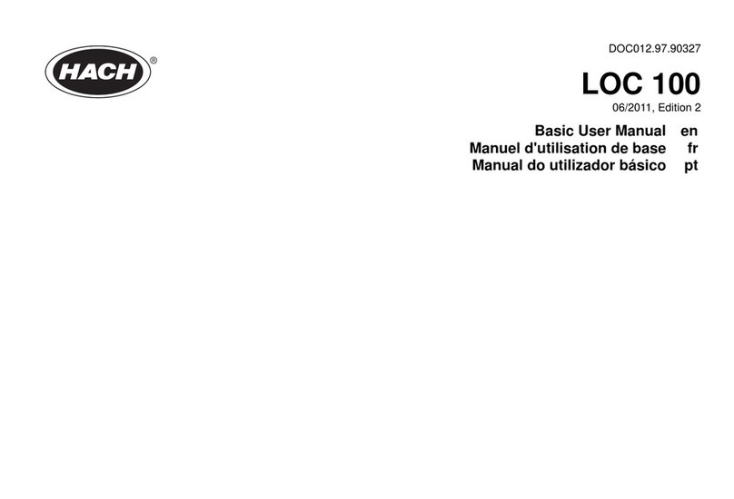 Hach LANGE LOC 100 Quick manual