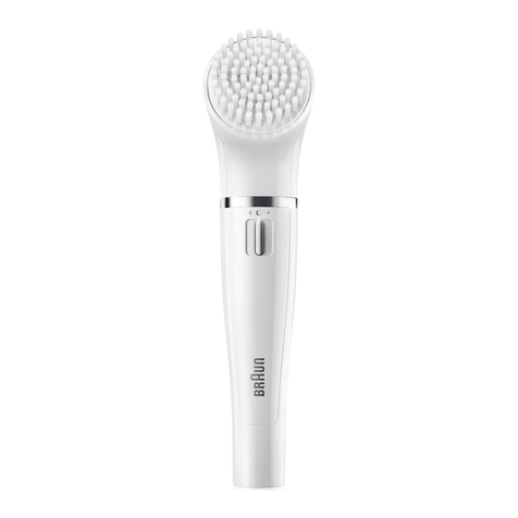 Braun Face 803 User manual