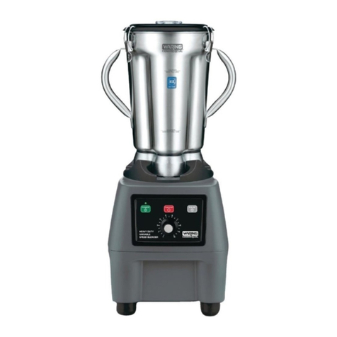 Waring CB15V User manual Waring CB15V User manual