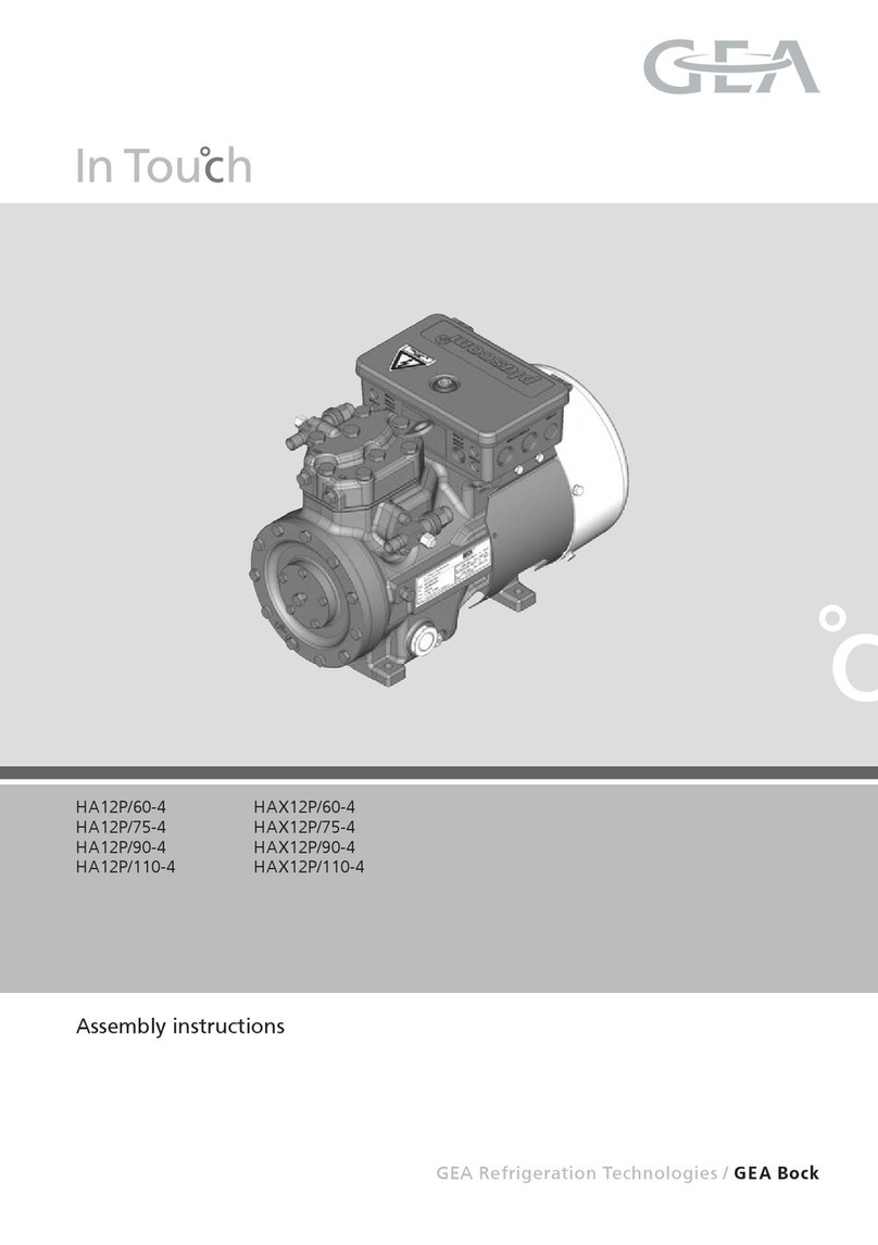 GEA InTouch HAX12P/60-4 User manual GEA InTouch HAX12P/60-4 User manual