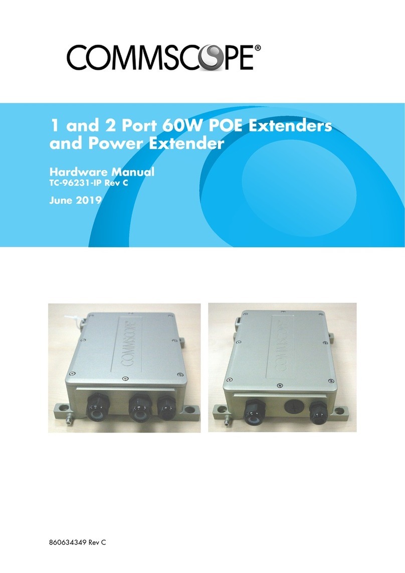 CommScope PFU-P-C-O-060-02 Hardware manual