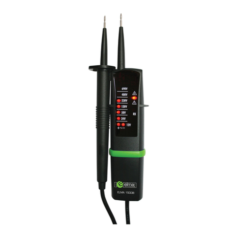 Elma Instruments Elma 1500B User manual