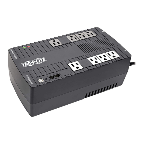 Tripp Lite AVR550U User manual