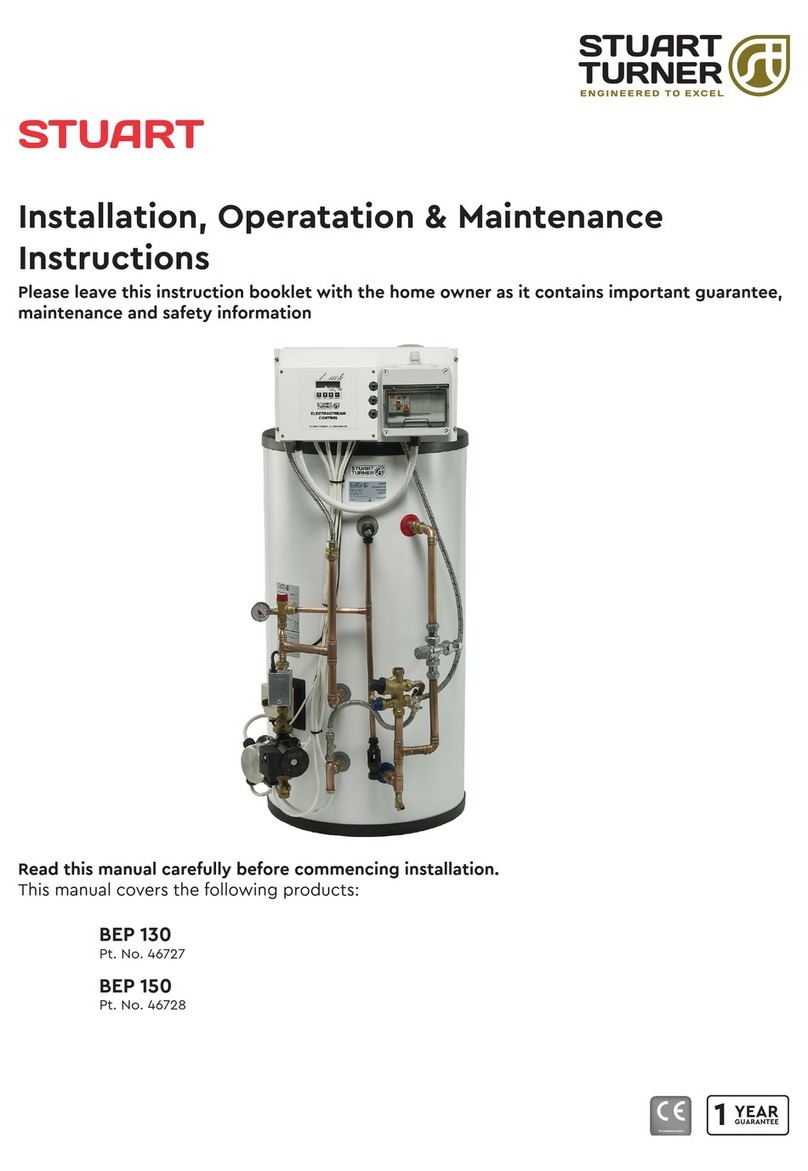 Stuart Turner BEP 130 Installation, Operatation & Maintenance Instructions