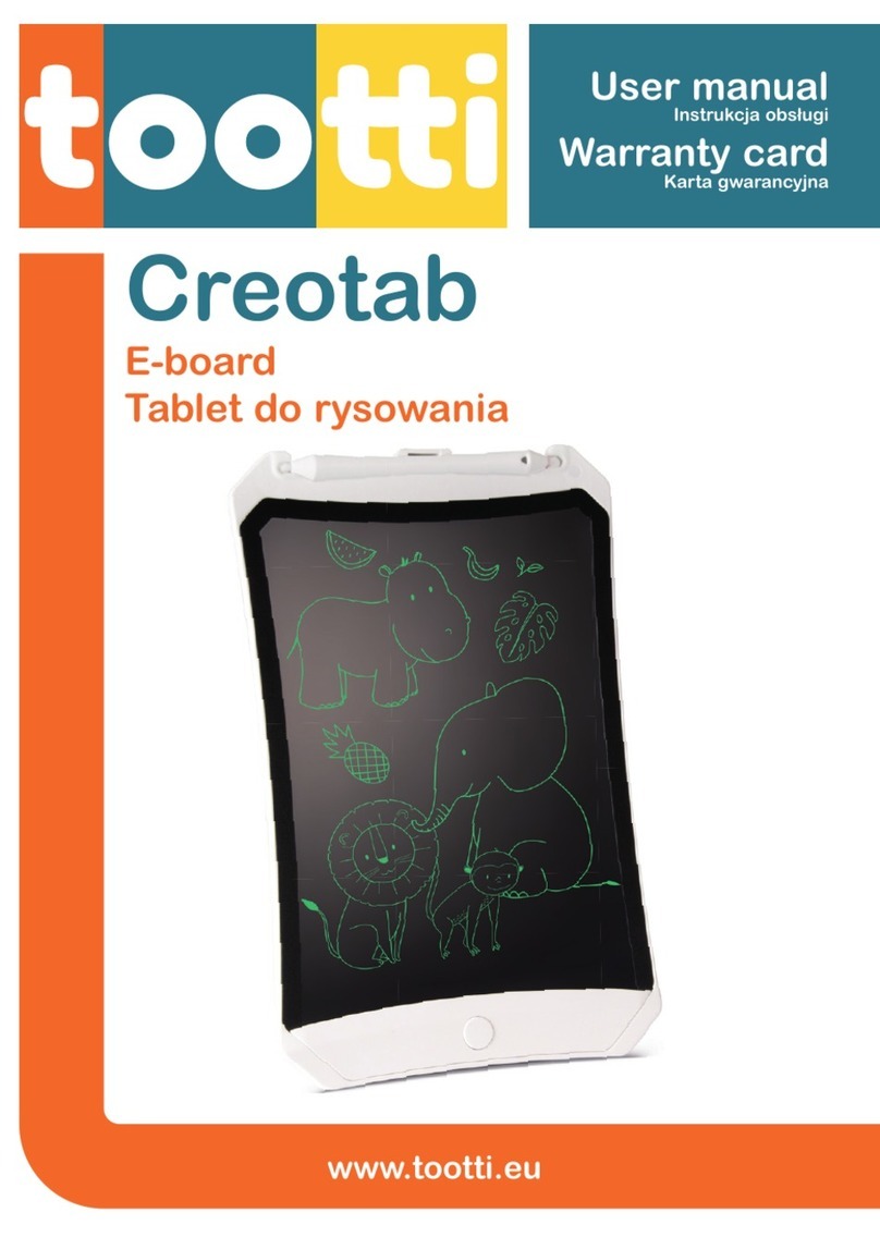 TOOTTI Creotab user manual