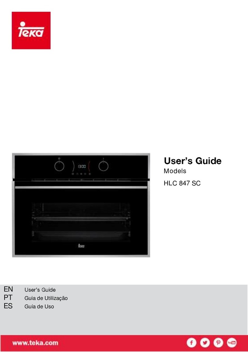 Teka HLC 847 SC User manual