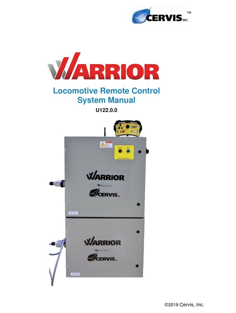 Cervis Warrior System manual