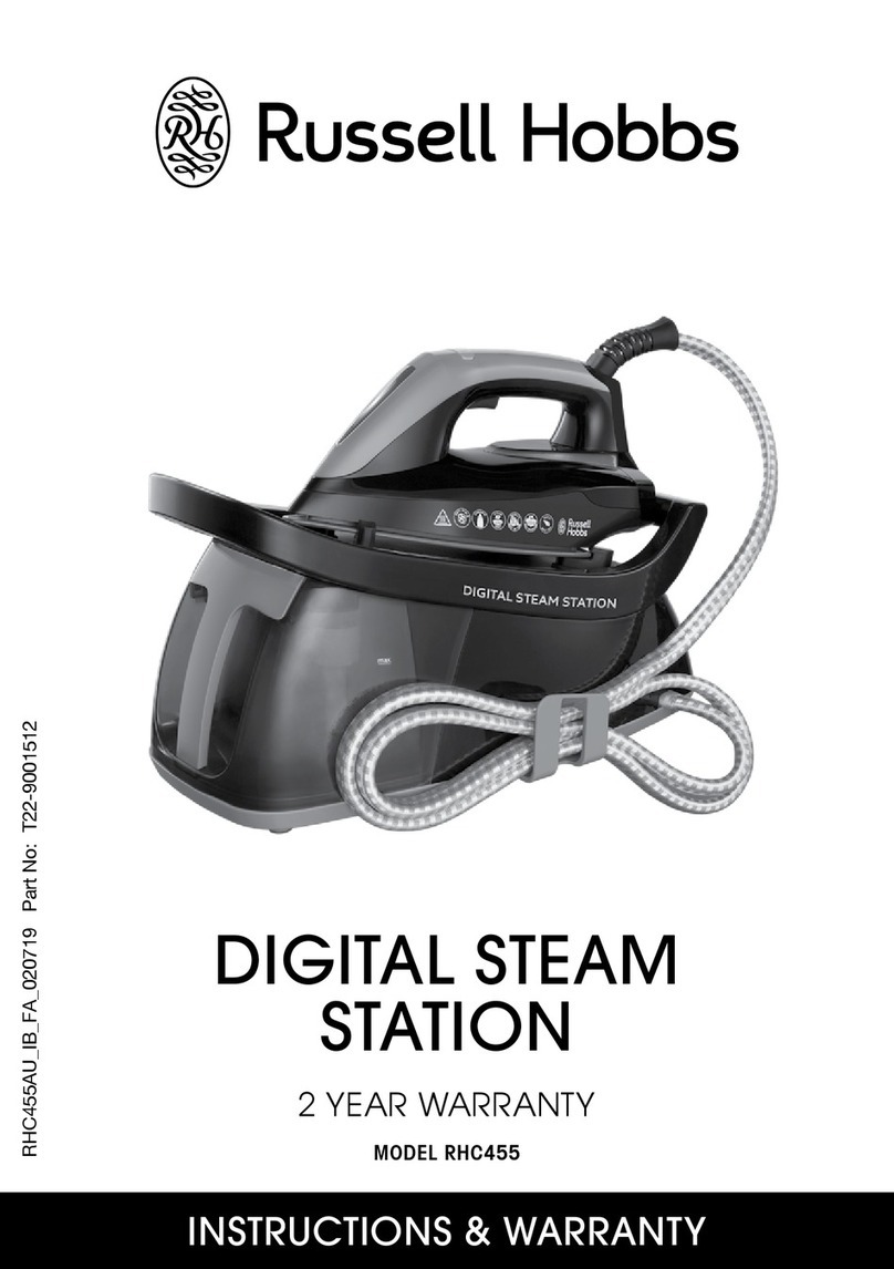 Russell Hobbs RHC455 Installation instructions manual Russell Hobbs RHC455 Installation instructions manual