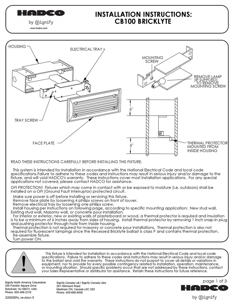 SIGNIFY HADCO CB100 User manual
