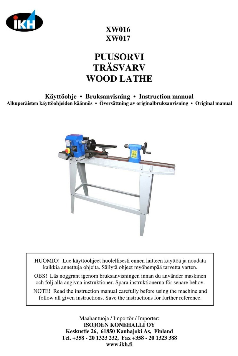 IKH XW016 instruction manual