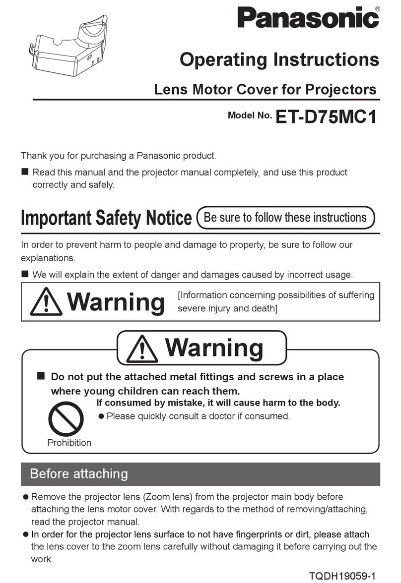 Panasonic ET-D75MC1 operating instructions