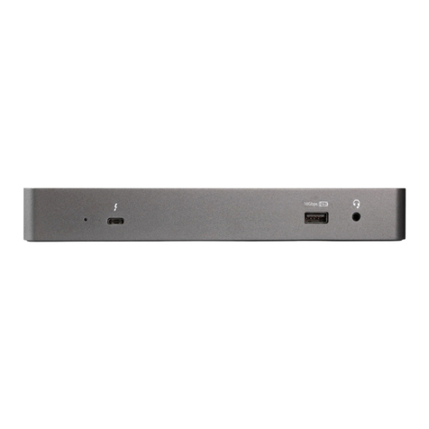 StarTech.com TB3CDK2DP quick start guide