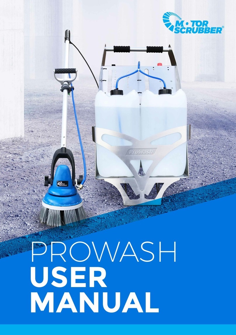 Motor Scrubber ProWash user manual