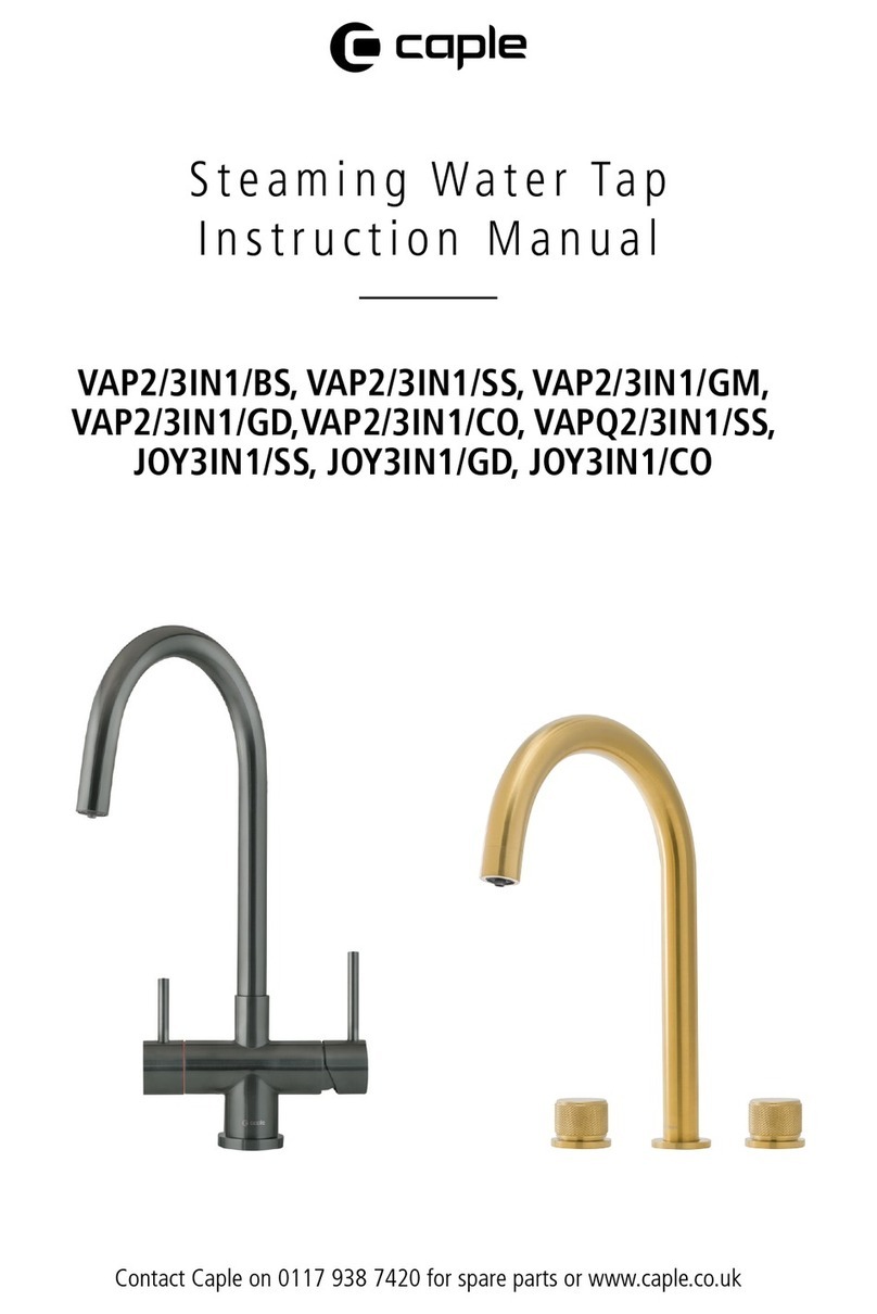 Caple VAP2/3IN1/BS User manual