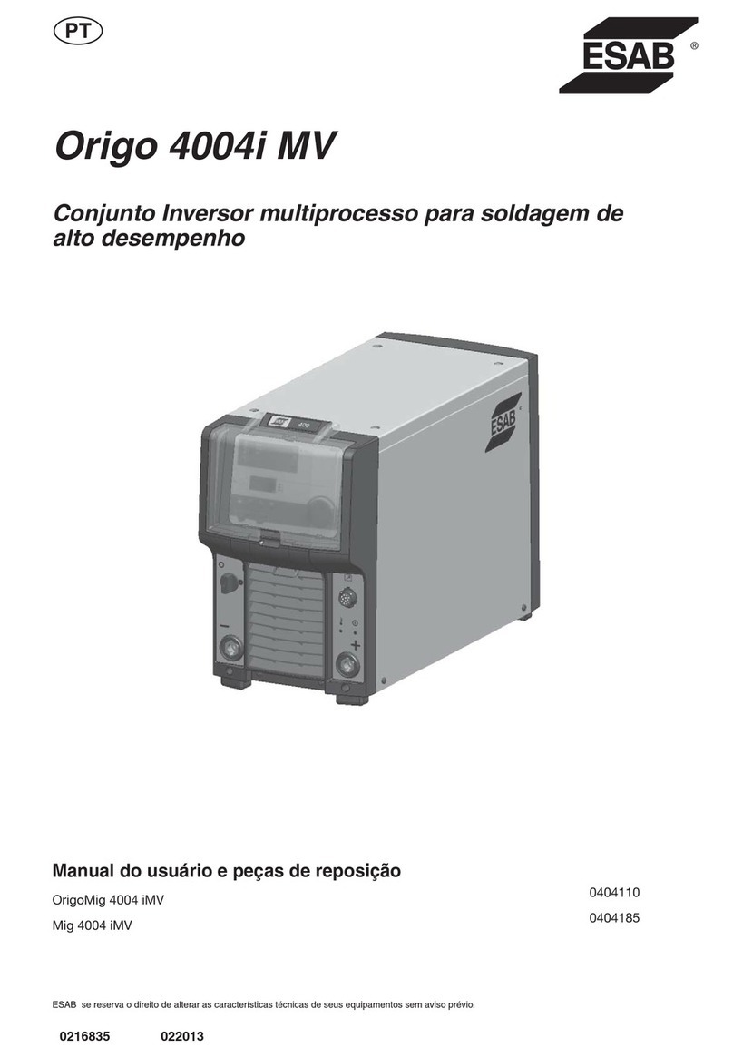 ESAB Mig 4004 iMV Guide