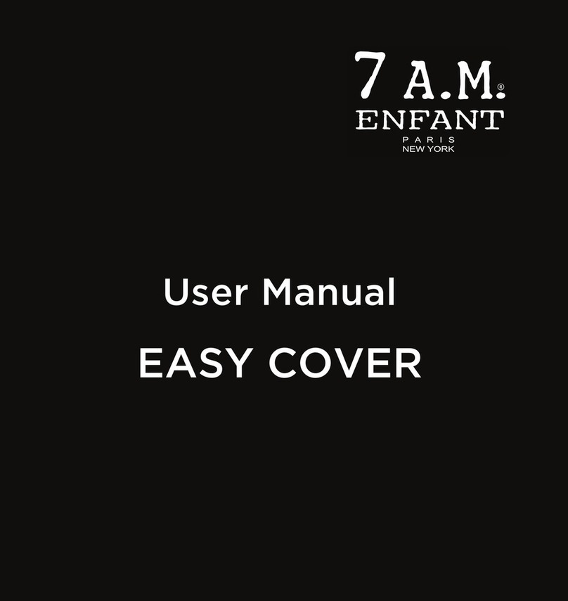 7 A.M. Enfant EASY COVER user manual