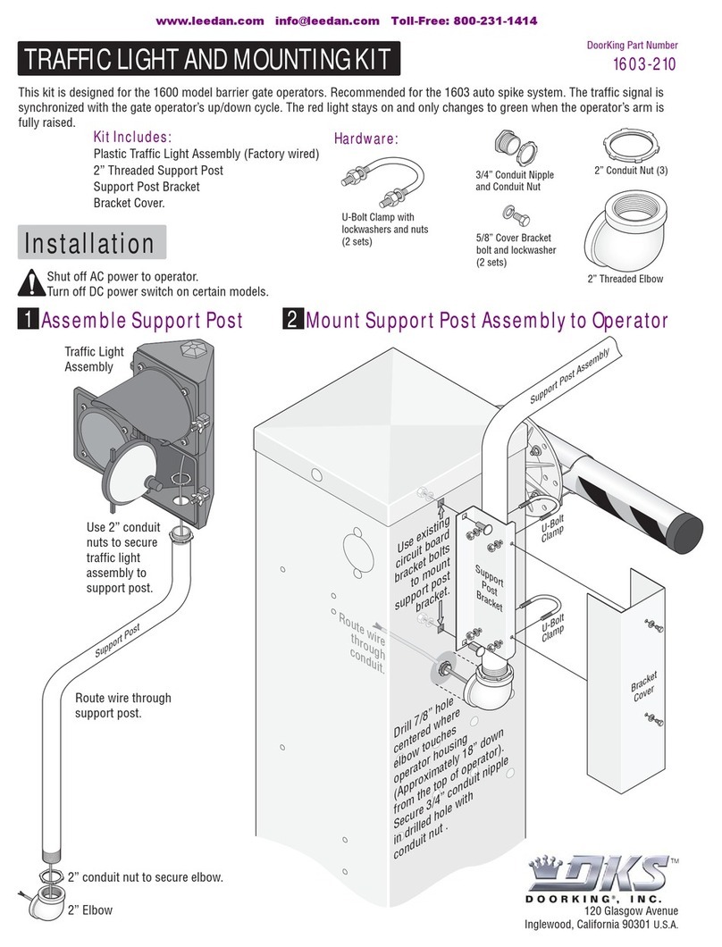 DoorKing 1603-210 Installation