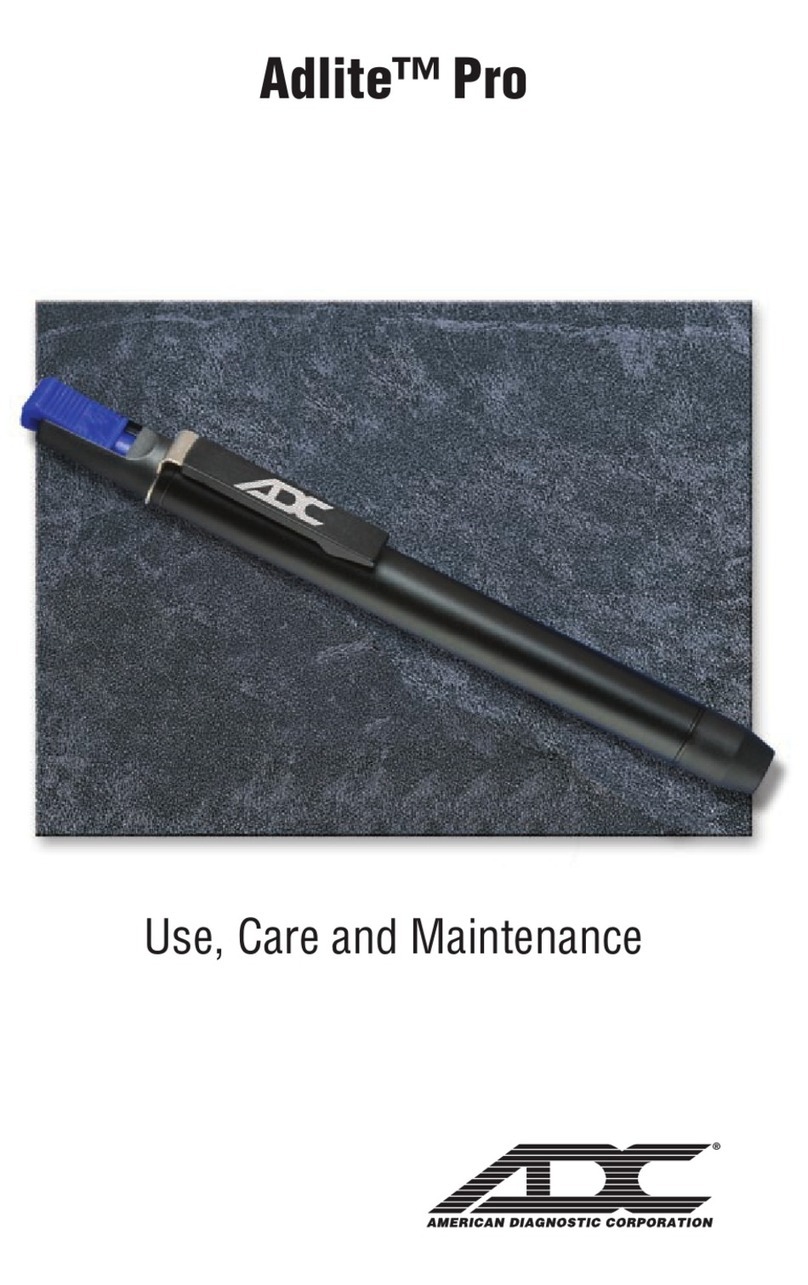 ADC Adlite Pro Maintenance manual