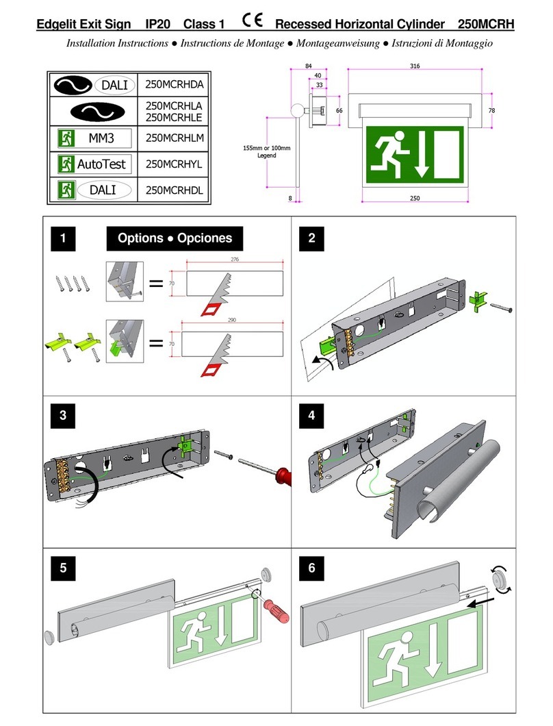 Philip Payne 250MCRH installation instructions Philip Payne 250MCRH installation instructions