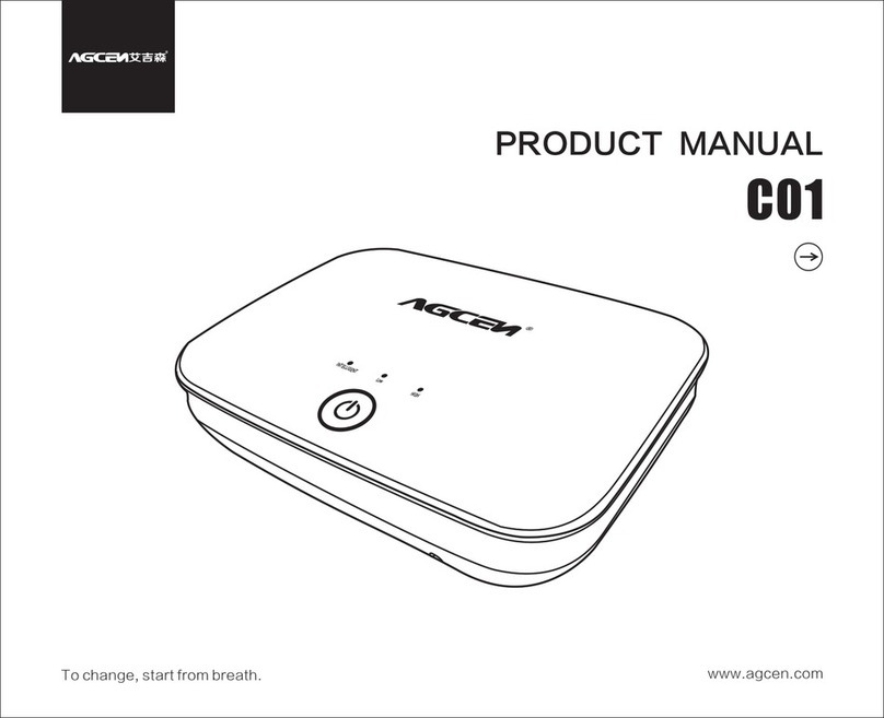 Agcen C01 product manual