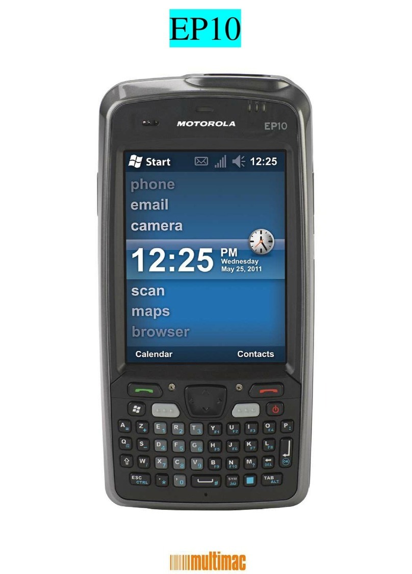 Motorola EP10 quick start guide