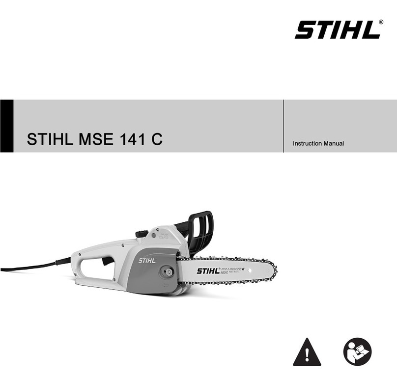 Stihl MSE 141 C User manual