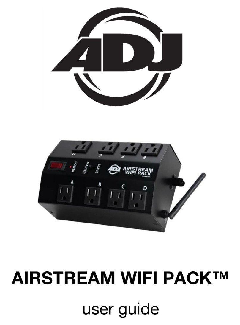 ADJ AIRSTREAM WIFI PACK user guide