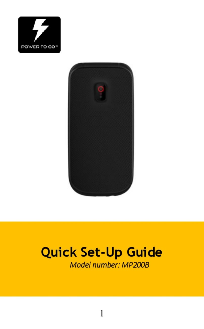 Power-To-Go MP200B Quick setup guide