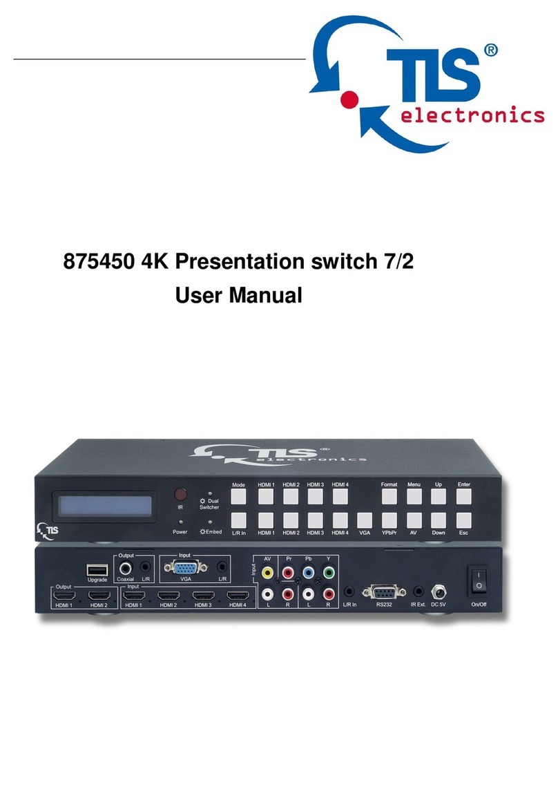 TLS Electronics 875450 User manual