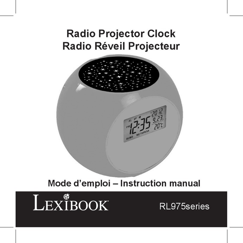 LEXIBOOK RL975 series instruction manual