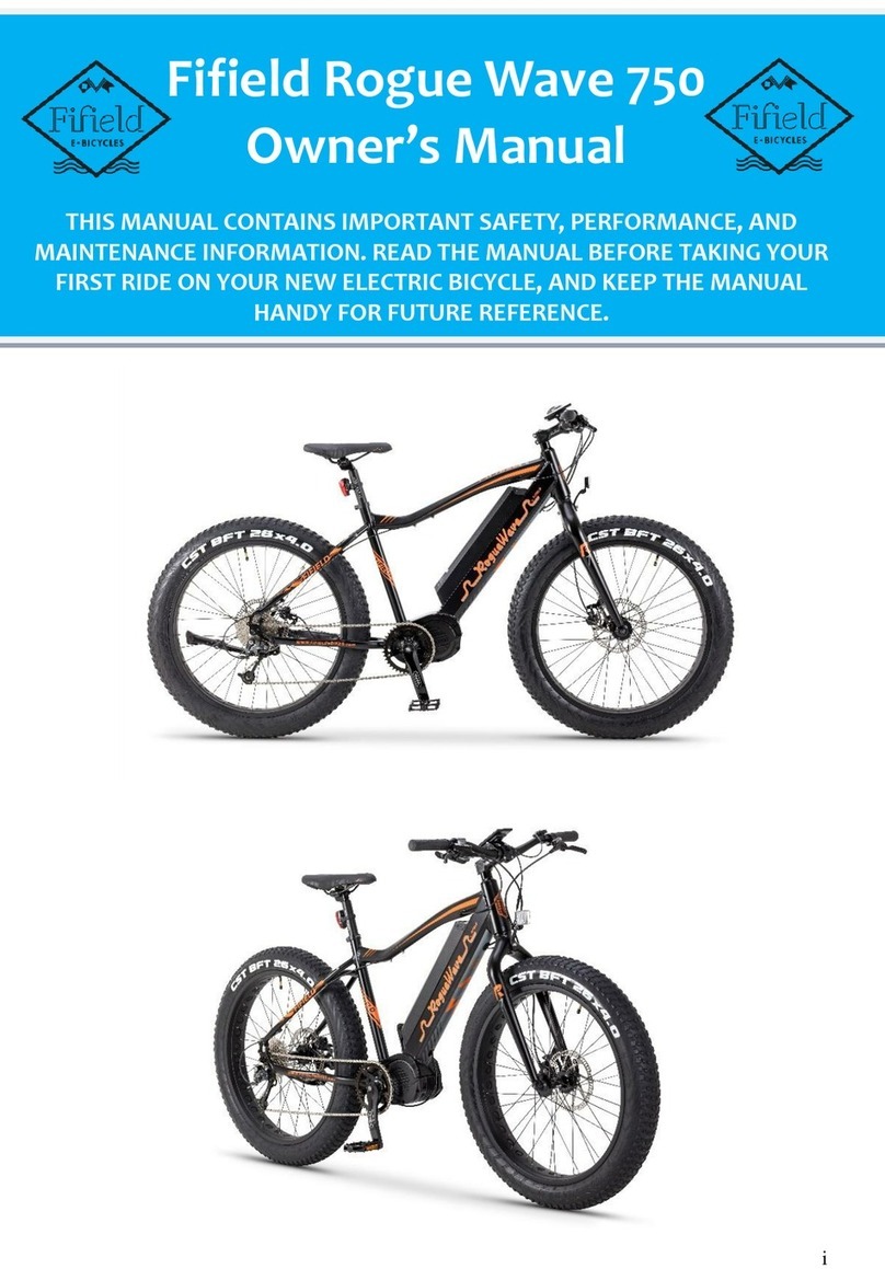FiField Rogue Wave 750 owner's manual