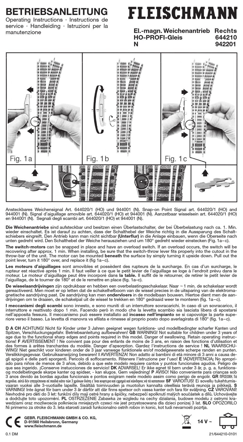 Fleischmann 644210 User manual