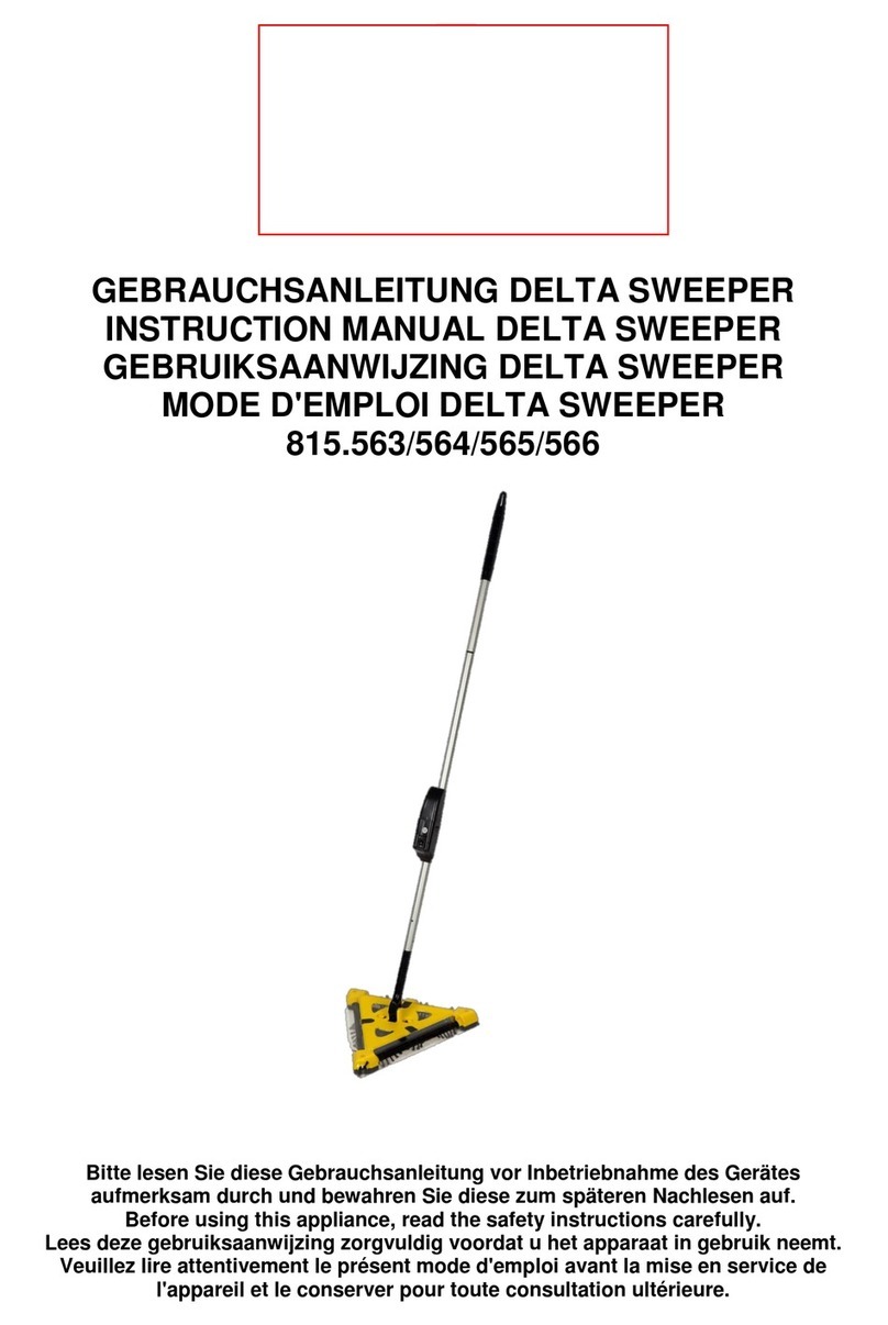 Aqua Laser Delta Sweeper 815.563 instruction manual