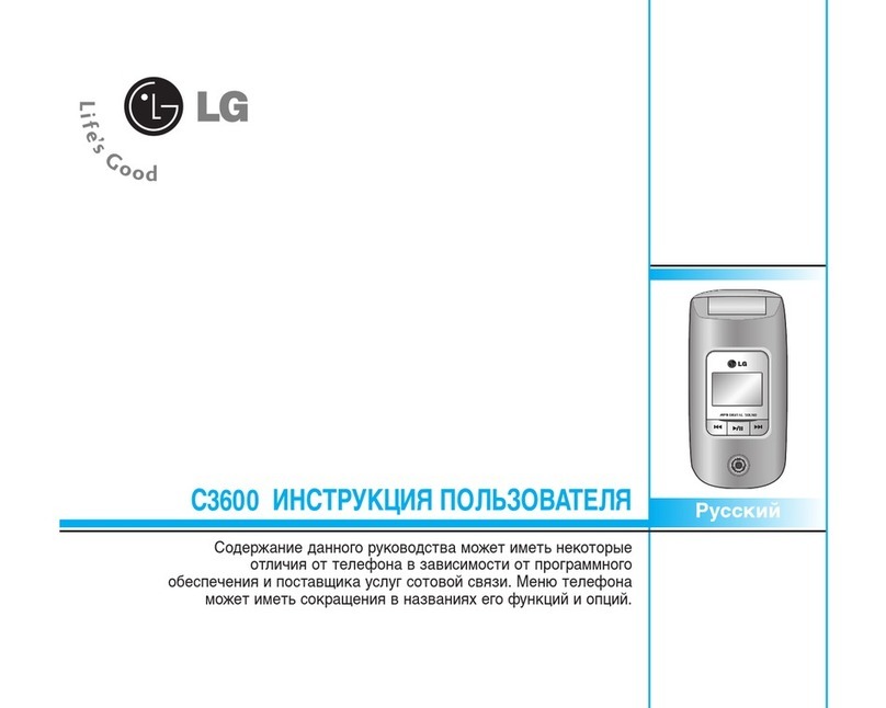 LG C3600 user manual