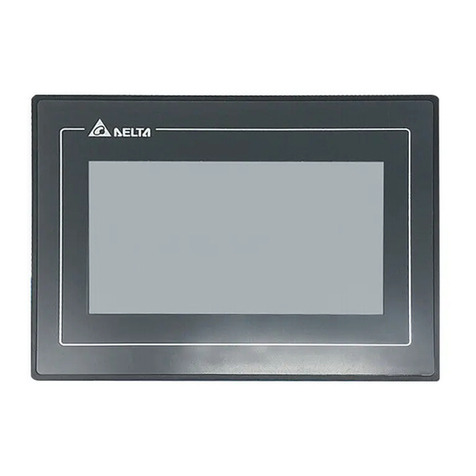 Delta DOP-100 Series User manual