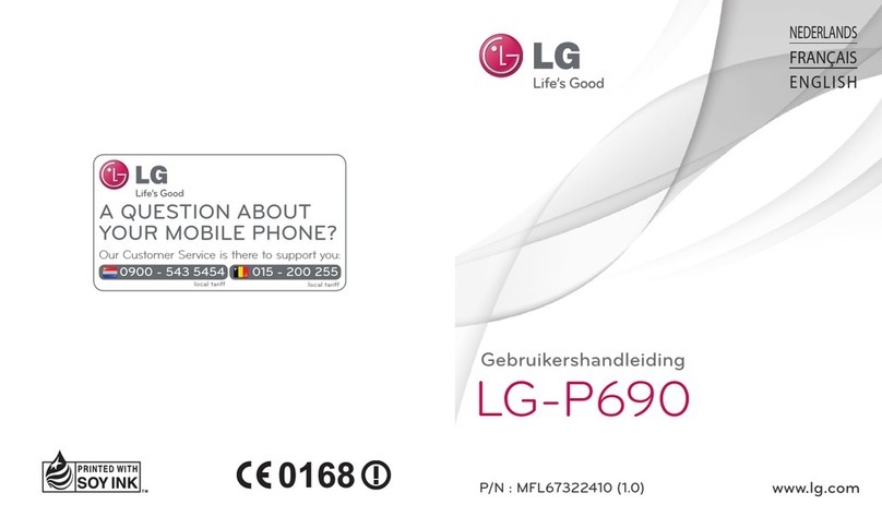 LG LG-P690 Quick reference guide